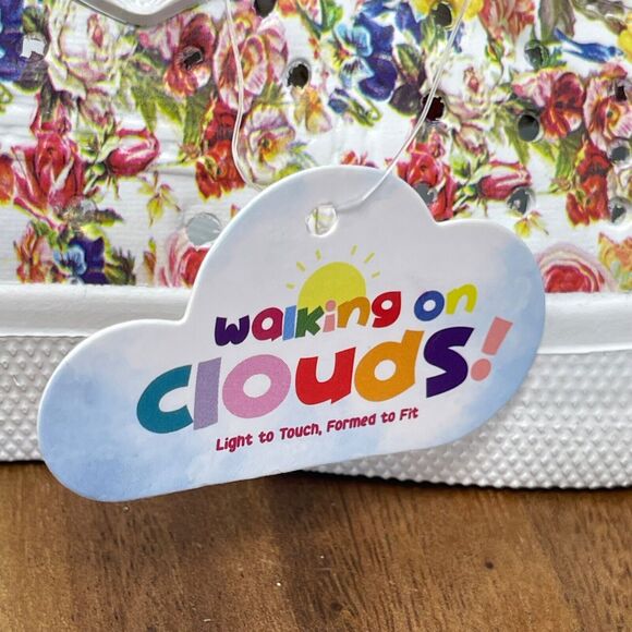 Blowfish Malibu Water Shoes Girls 1 Multi-color Floral Rubber Beach Pool Ruby-K - Picture 15 of 16